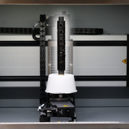 CT-Scan während der Klarinettenreparatur