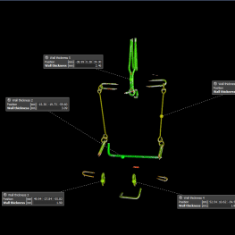 CT scan of puppet