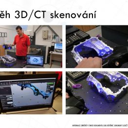 Demonstration von kundenspezifischem 3D-Scannen