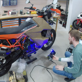 Tvorba komponentů pro offroad motorky