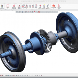 Neue CAD-Daten für Eisenbahngetriebe