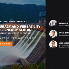 Webinář: 3D skenování v energetickém sektoru