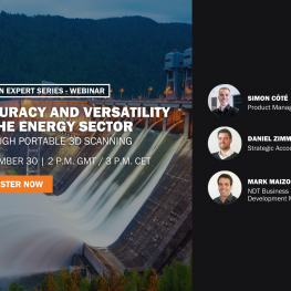 Webinar: 3D scanning in the energy sector