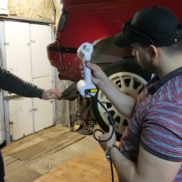 3D scanning during car tuning