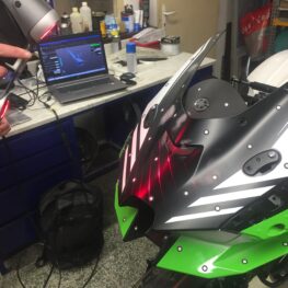 3D scanning and motorbikes