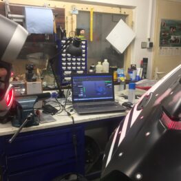 3D skenování a motorky