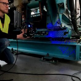 3D skenování strojního zařízení - MetraSCAN