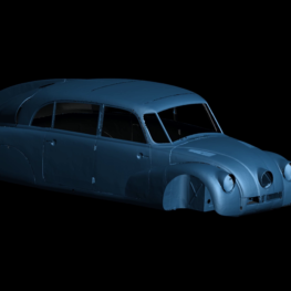 3D skenování karoserie Tatry 87