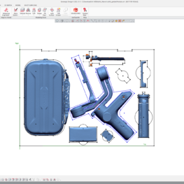 Modeling foam inlay