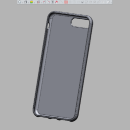Creating a mobile phone cover using 3D Scan
