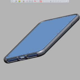 Creating a mobile phone cover using 3D Scan