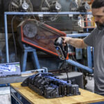 HandySCAN PRO_Scanning plastic engine valve cover